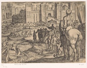Mauern von Babylon von Antonio Tempesta