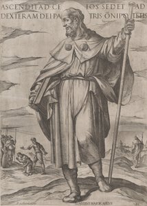 St. Jakobus der Ältere, späte 16. Jahrhundert von Antonio Tempesta
