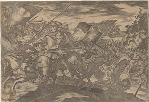 Kämpfende Soldaten