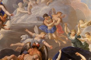 Das große Schlafzimmer des Königs von Antonio Verrio