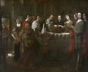 Die Taufe des Heiligen Franziskus, ca. 1729-33
