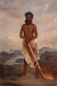 Australischer Mann, ca. 1893