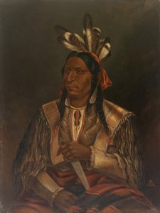 Keokuk Der wachsame Fuchs, Junior, ca. 1876-1899 von Antonio Zeno Shindler