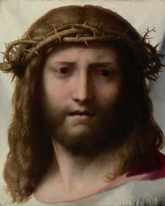 Kopf Christi, 1525-1528 von Antonio da Correggio