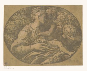 Maria mit Kind und Johannes dem Täufer