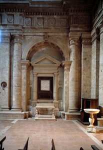 Innenansicht der Kirche von St. Biagio