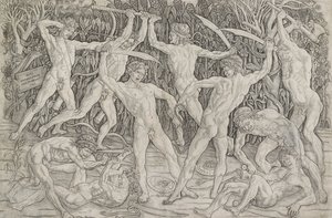 Schlacht der nackten Männer, ca. 1470-1475