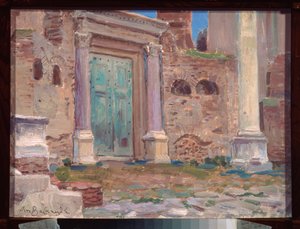 Der Tempel des Janus in Rom von Apollinari Mikhailovich Vasnetsov