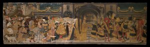 Begegnung von Salomo und der Königin von Saba von Apollonio di Giovanni