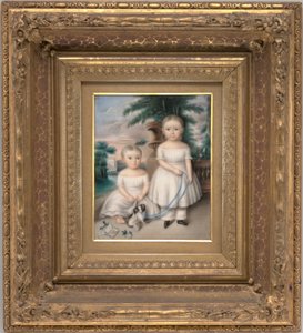 Watson Van Benthuysen II und Thomas Van Benthuysen, um 1837 von Aramenta Dianthe Vail