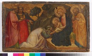 Anbetung der Könige von Aretino Luca Spinello or Spinelli