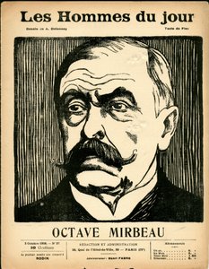 Cover von „Les Hommes du jour“, satirisch in Schwarz-Weiß
