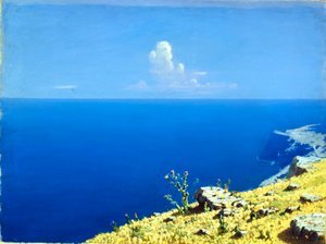 Das Meer auf der Krim, um 1860-1900 von Arkhip Ivanovich Kuindzhi