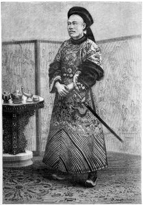 M. Tseng, chinesischer Minister in Paris, 1895