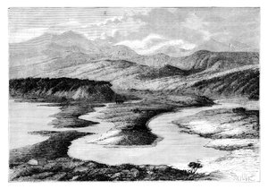 Das Dui-Tal, Sachalin, Russland, 1895 von Armand Kohl