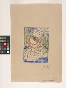 Bretonne de Pont-Aven (Bretonische Frau aus Pont-Aven)