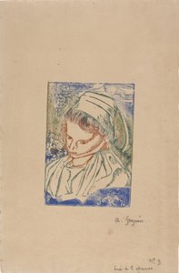 Bretonin aus Pont-Aven, ca. 1896