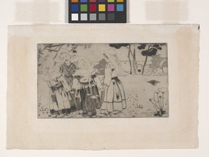 Der Tanz in Pont-Aven von Armand Séguin