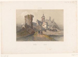 Ansicht von Sonnenberg bei Wiesbaden von Armand Theophile Cassagne