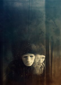 Geheimnisvolle Maskierte Reflexion von Armando Robles