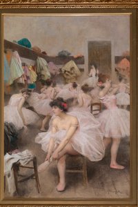 Tänzerinnen (Pastell)