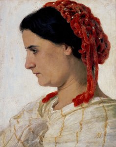 Bildnis der Frau Angela Böcklin von Arnold Böcklin