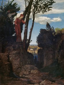 Landschaft im Charakter der Umgebung von Florenz von Arnold Böcklin