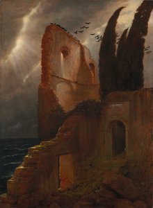 Ruine am Meer