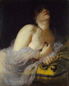Der Tod der Kleopatra (erste Version) von Arnold Böcklin