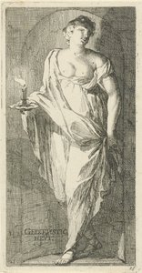 Personifikation der Dienstbarkeit von Arnold Houbraken