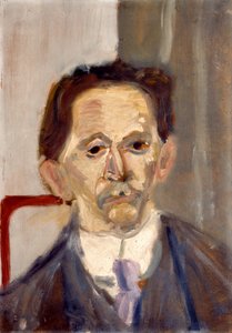 ZEMLINSKY, Alexander von - Porträt von Arnold Schoenberg, österreichischer Komponist und Dirigent von Arnold Schoenberg