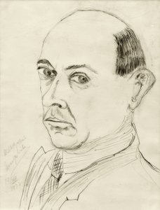 Selbstporträt von Arnold Schönberg