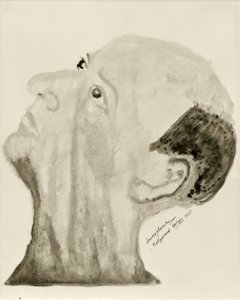Selbstporträt von Arnold Schönberg