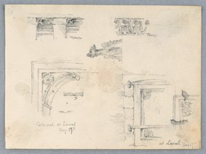 Architektonische Details von Arnold William Brunner