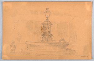 Brunnen in Nevers