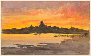 Sonnenuntergang, Nantucket von Arnold William Brunner