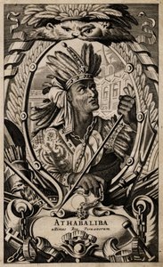 Porträt von Atahualpa, König von Peru