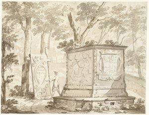 Grabtumba von Johann Moritz von Nassau-Siegen in Kleve von Arnoud van Halen