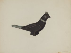 Pa. Deutscher Spielzeugvogel