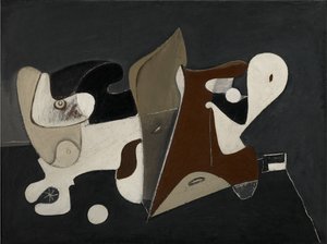 Nacht, Rätsel und Nostalgie, ca. 1933-34 von Arshile Gorky