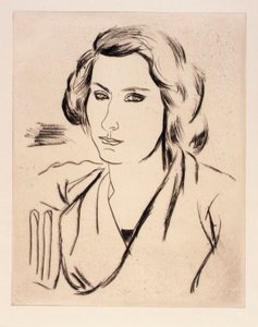 Junge Frau von Arshile Gorky