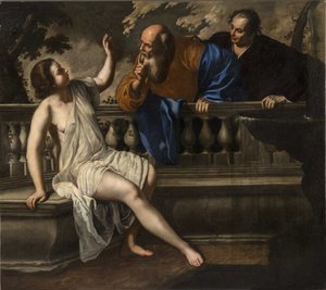 Susanna und die Ältesten, 1652 von Artemisia Gentileschi