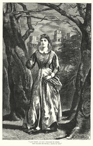 Cumnor Hall (Gravur) von Arthur (after) Hopkins