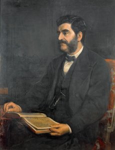 Porträt von Hormuzd Rassam, 1869 von Arthur Ackland Hunt