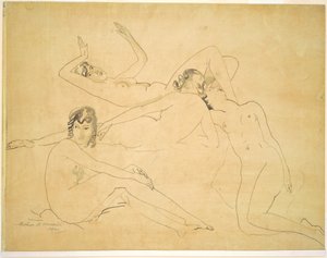 Vier Figuren von Arthur B. Davies