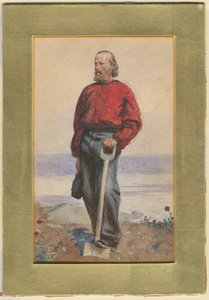 Giuseppe Garibaldi Insel bei der Insel Capri, 1860