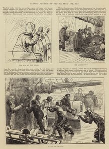 Grafisches Amerika, auf dem Atlantikdampfer