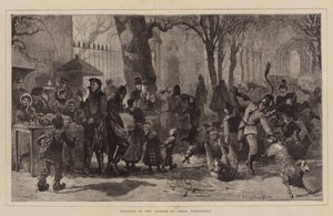 Morgen auf der Avenue de Paris, Versailles