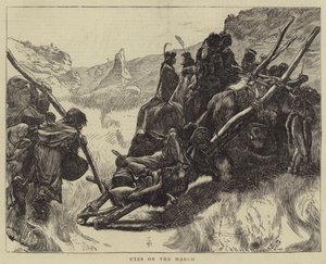 Utes auf dem Marsch von Arthur Boyd Houghton