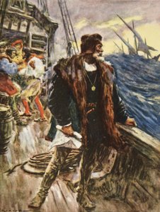 Die Reise von Kolumbus, Illustration aus 